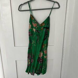 Zara Green Mini Dress